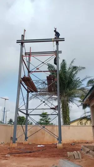 Elevated Stanchion Water Scaffold Fabrication