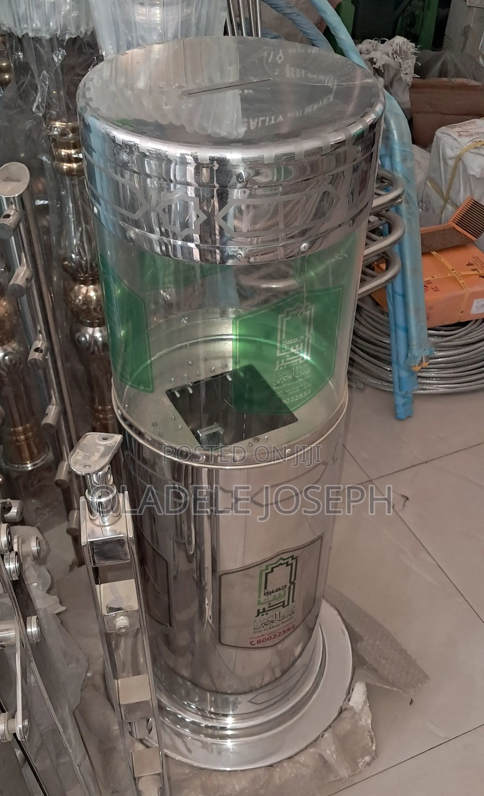 Stainless Grade 316 Tempered Glass Offering Box
