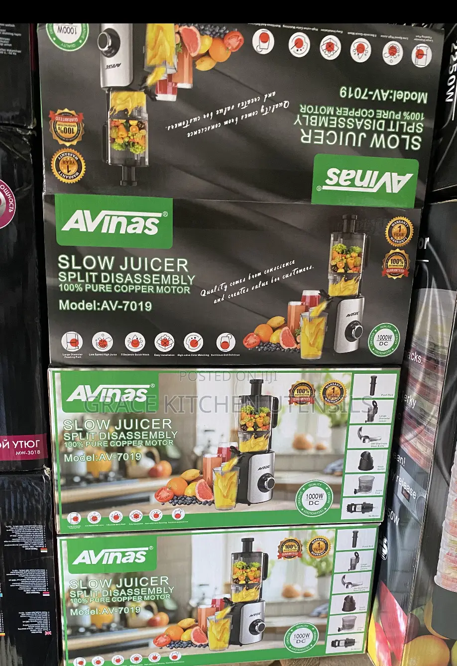 Avinas Slow Juicer