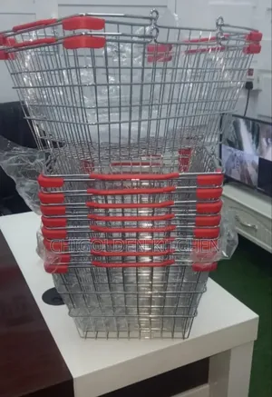 Stainless Supermarket Basket