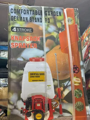 Comfortable Garden German Stand 4stroke Knapsack Sprayer
