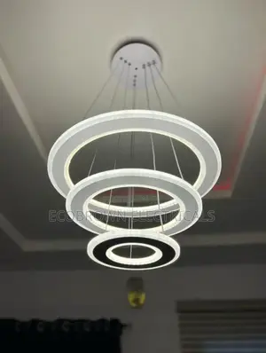 New Line Led Chandelier Modern Hotel Hall Pendant Light