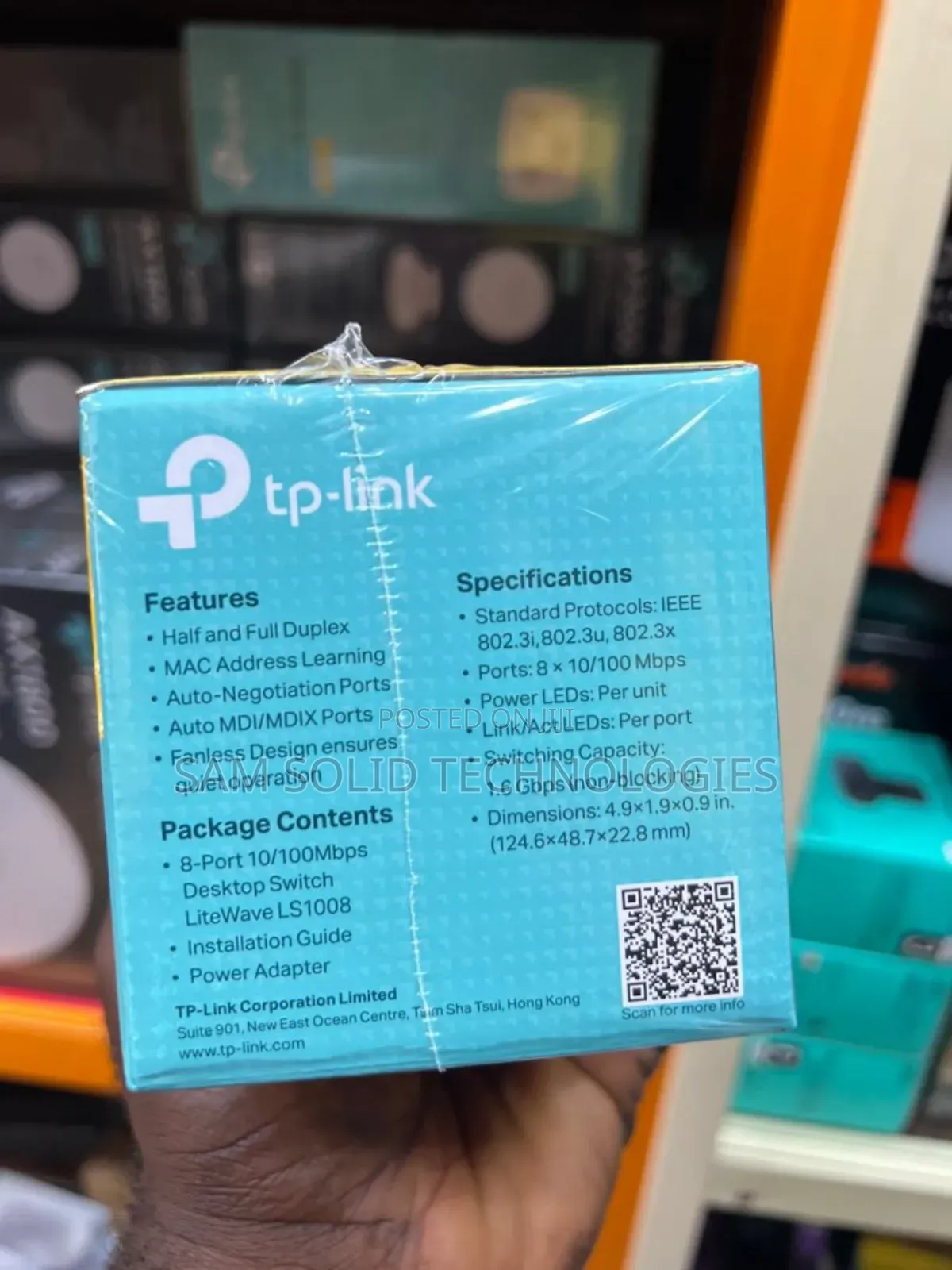 Tp-Link Desktop Switch Plug and Play