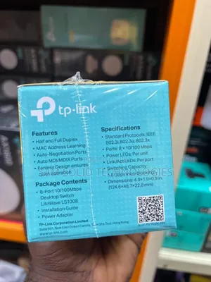 Tp-Link Desktop Switch Plug and Play