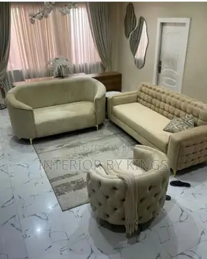 6seater Fabric Sofa Can Be Made in Preferred Colors