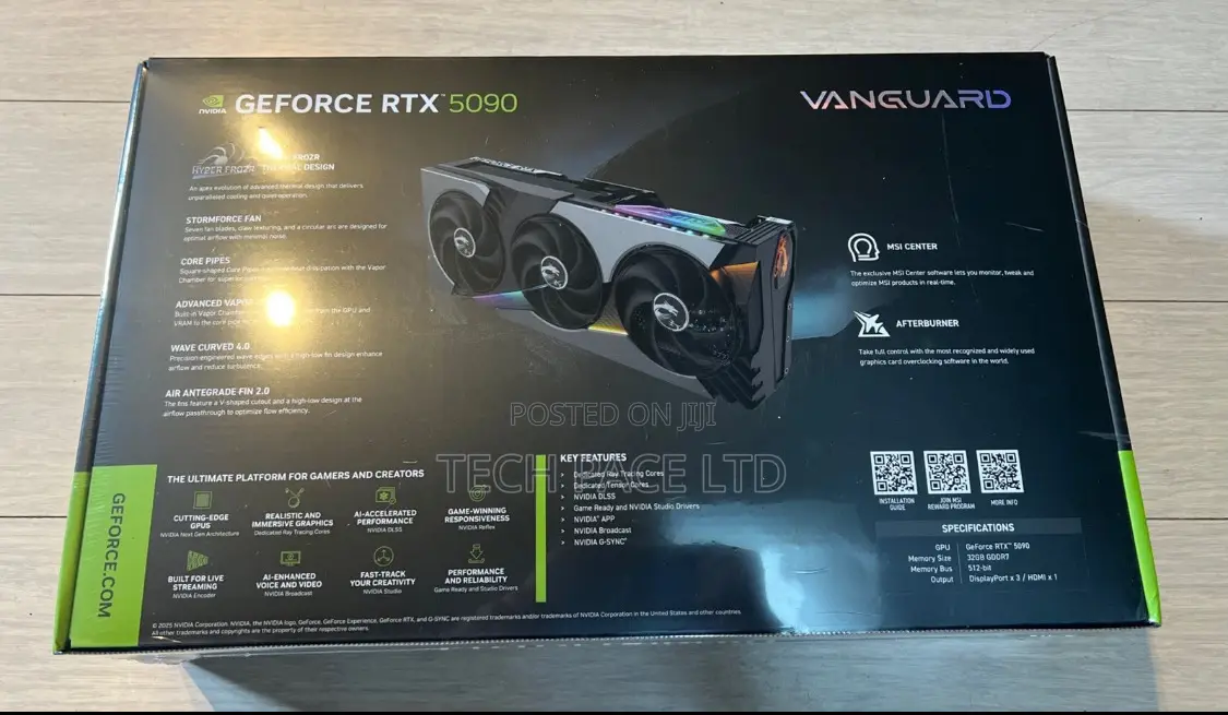 Msi Geforce Rtx 5090, 32gb Graphics Card