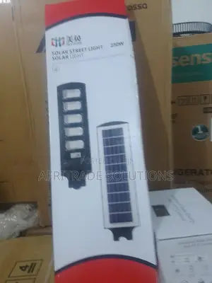 Efficient Lighting : 250w Solar-powered Street Lamps