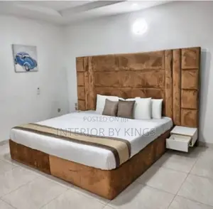 Luxury Custom Made Bedframe 6 by 6 Can Come in Sizes