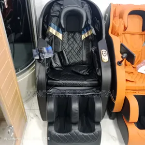 Black Full Body Massage Chair