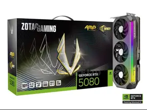 Zotac Gaming Nvidia Geforce Rtx 5080, 16gb Gddr7