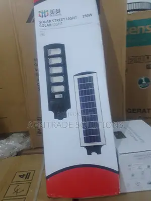 250w Solar Street Lights With Bright White Light
