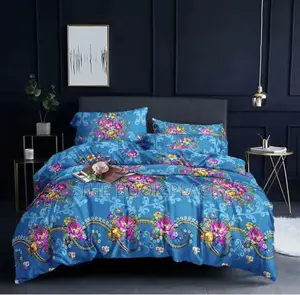 Blue Flower Gorgeous Bedspread