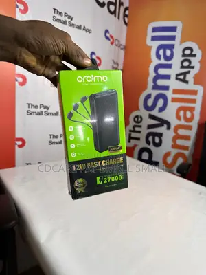 Pay Small Small Oraimo Power Bank On Cdcare.App