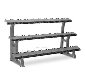 Rubber Saddle Dumbbell Rack