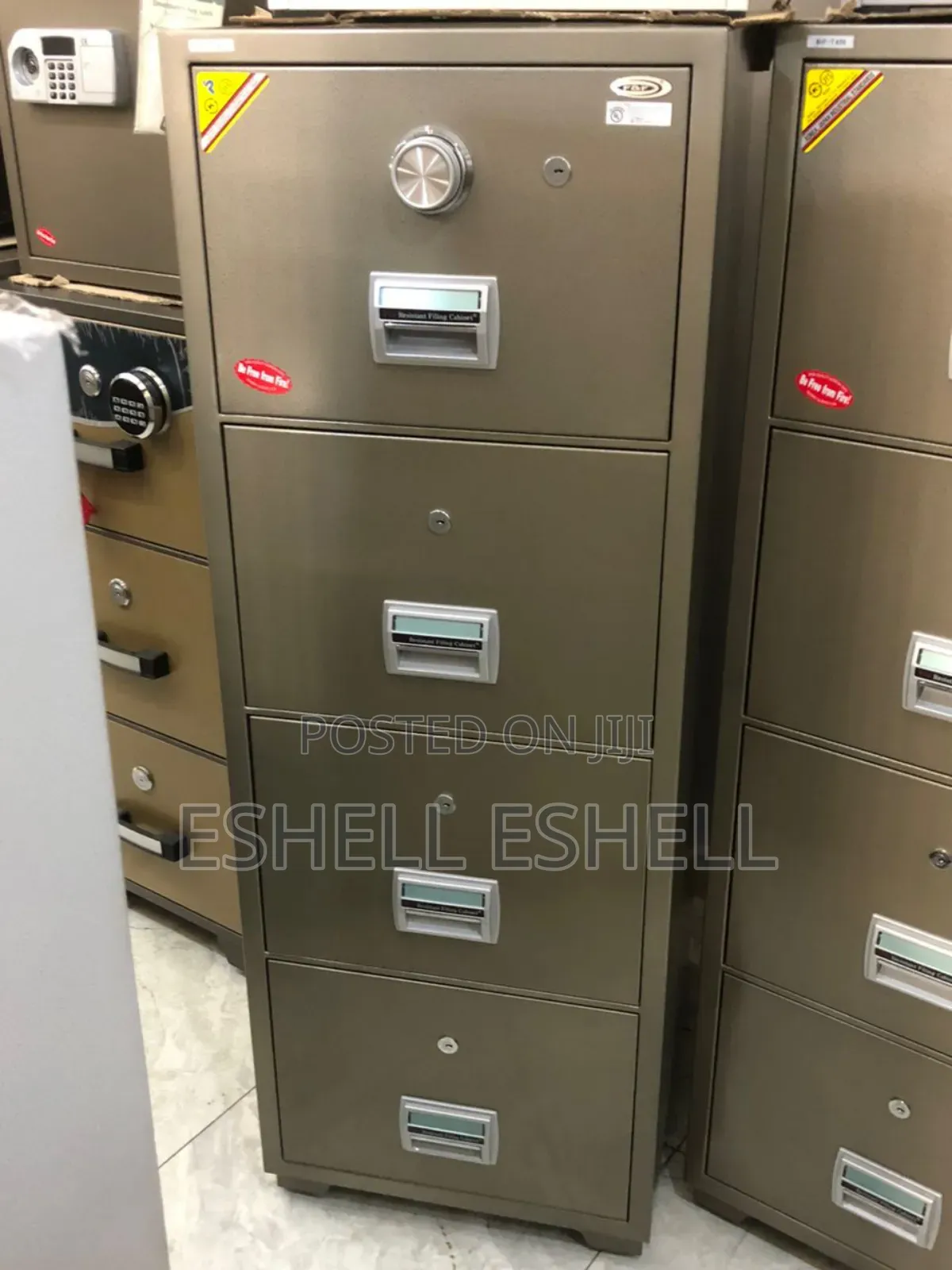 4 Drawer Fireproof Cabinet