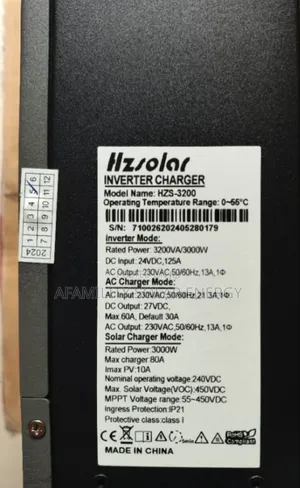 Hz Inverter 3.2kva 24v Hybrid