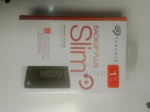 Seagate 1tb Backup Plus Slim Portable External Usb 3.0 HDD
