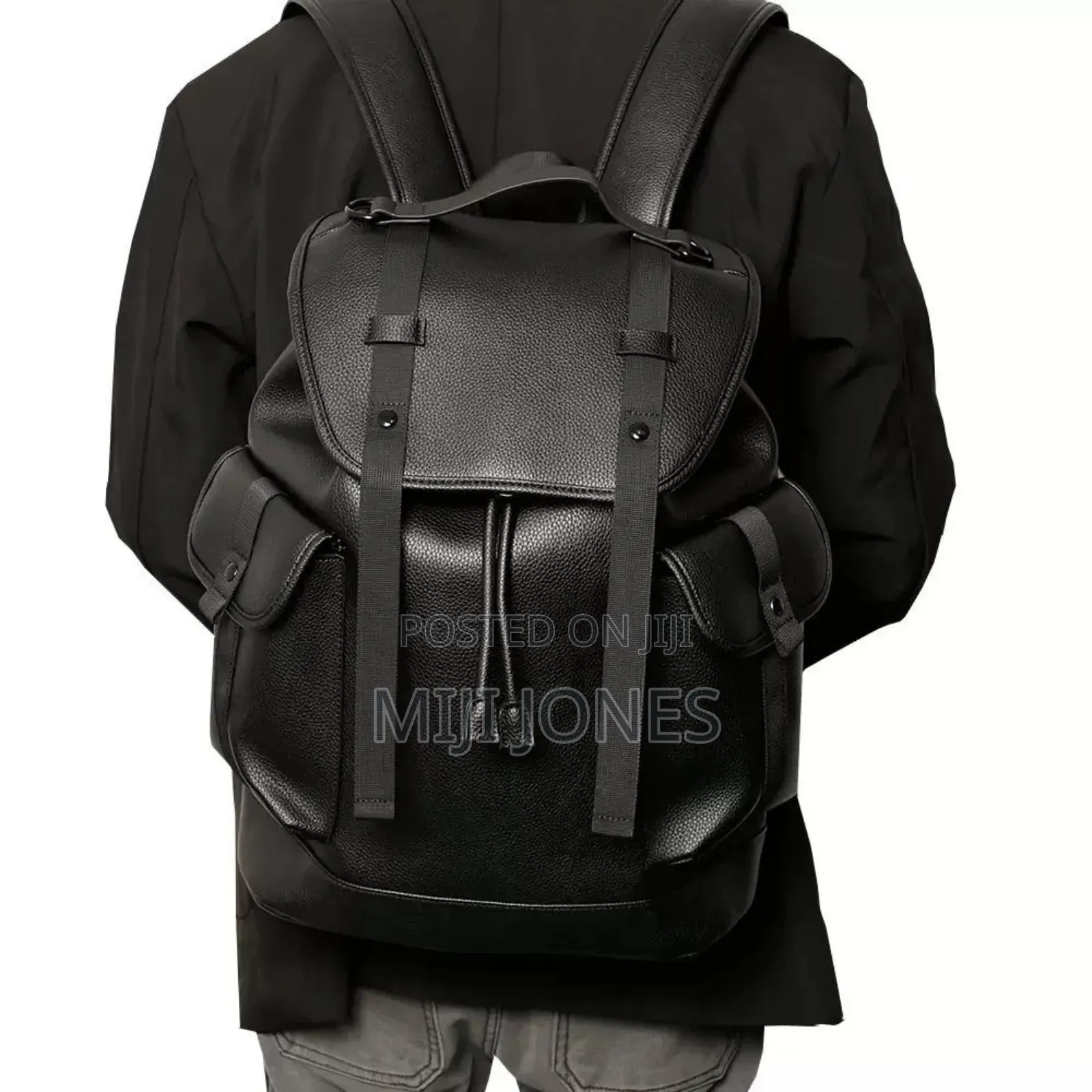 *Zara Leather Backpack*