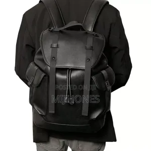 *Zara Leather Backpack*