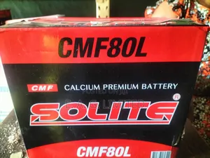 Solite Cmf80l 12v 80ah Calcium Premium Battery, Made N Korea