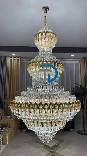 Big Crystal Chandelier Light for Your Big House Church