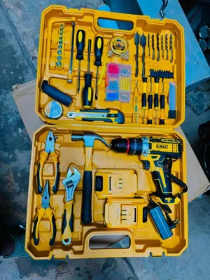 Dewalt Cordless Drill Machine 48v With Tools Set