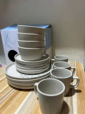16 Pieces Nude Dinner Set