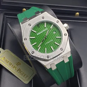 Original Audemars Piguet Green Rubber Strap Watch