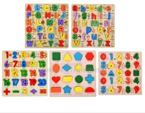 Numbers Shapes Capital Letters Small Letters on Board