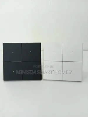 4 Gang Zigbee Smart Switch - Curved Edge -Nova Type 2