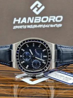 Hanboro Quality Luxury Men Automatic Engine Wristwatch