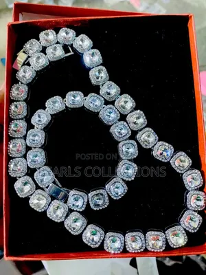 Diamond Steel Necklace