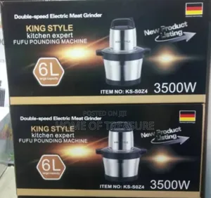 King Style Kitchen Expert Fufu Pounding Machine 6l 3500w