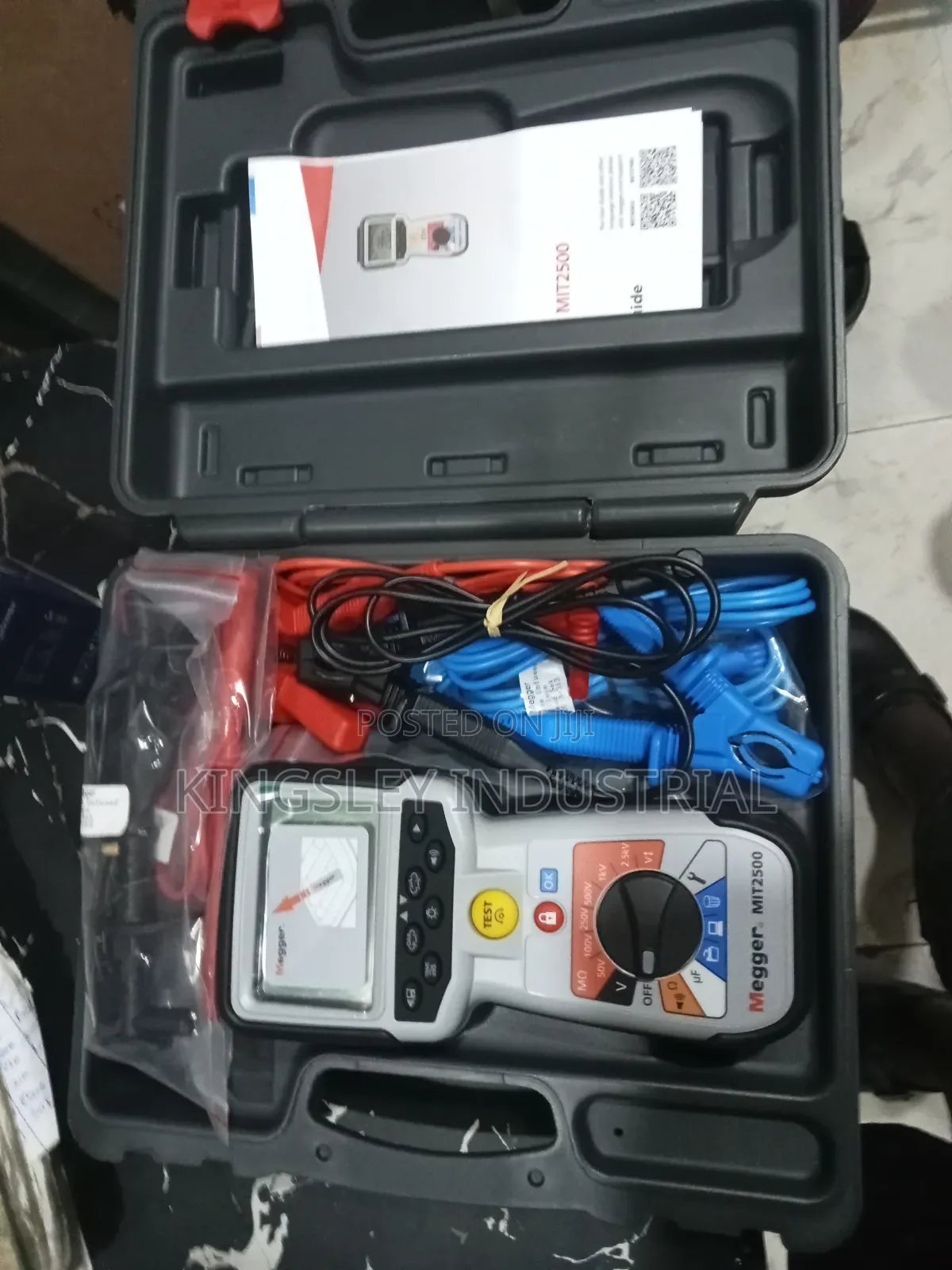 2.5kva Megger Installation and Continuity Tester Meter