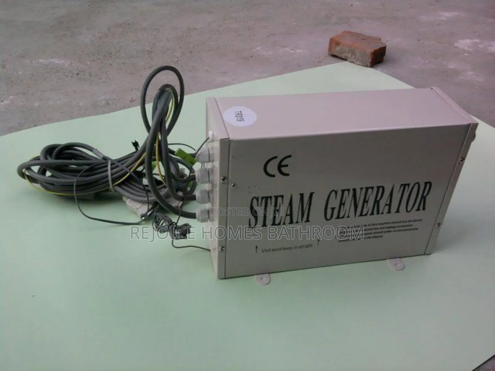 High-Efficiency Steam Generator With Digital Control Panel