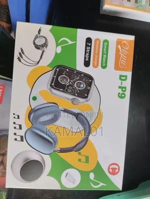 D P9 Smart Watch With Bluetooth Headset