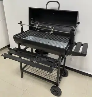 Charcoal Bbq Griller With Chicken Rotisserie /Barbecue Grill