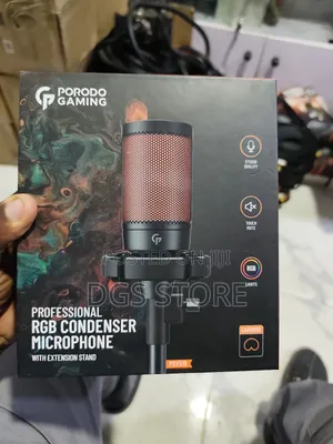 Porodo Gaming Pdx519 Professional RGB Condenser Microphone 1