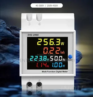 Voltage Protector Multifunction Watts, Kilowatt,Amps, Hz