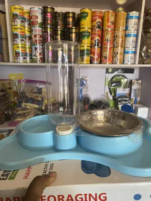 Dog Cat Feeding Trough + Water Dispenser | Easy to Use