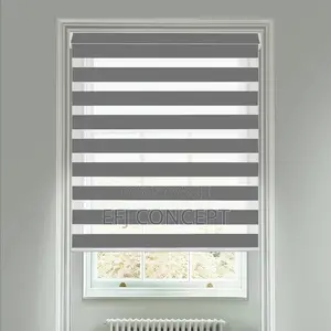 Archer Grey Day and Night Window Blind