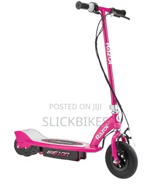 Razor E100 Electric Scooter for Kids Ages 8+ - 8" Pneumatic
