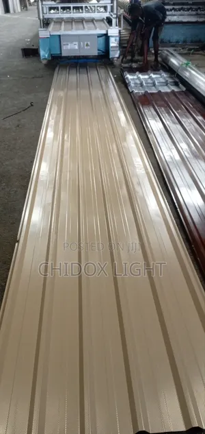 Long Span Design Aluminum Roofing Sheet Grey Beige Color
