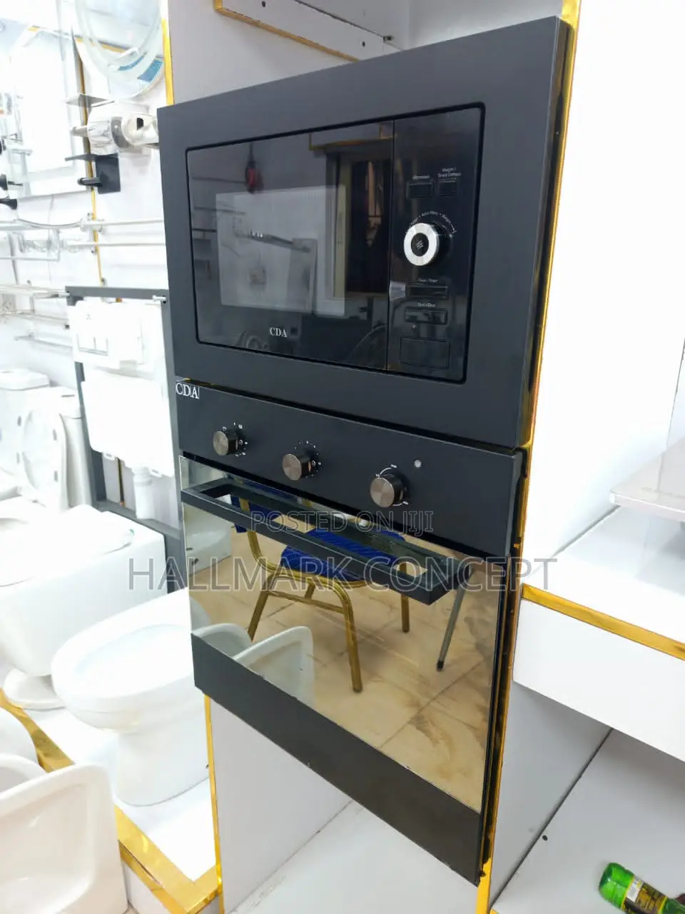Digital Inbuilt Microwave and Oven Set