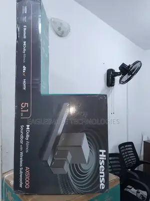 Stylish Hisense 5.1 Sound Bar Aud 5100ax Wireless