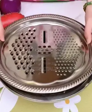 3-in-1 Colander Grater With Bowl Strainer - Vegetable Grater Chopper