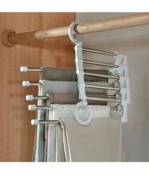 5 in 1 Foldable Plastic Pant Hanger