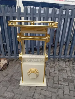 Wooden Church Pulpit