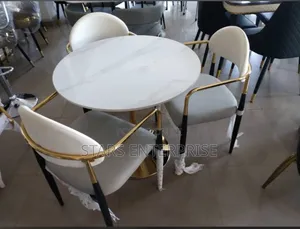 4 Seater Chair With Classic Table