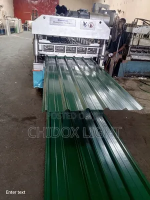 0.50 Long Span Design Aluminum Roofing Sheet Green Color